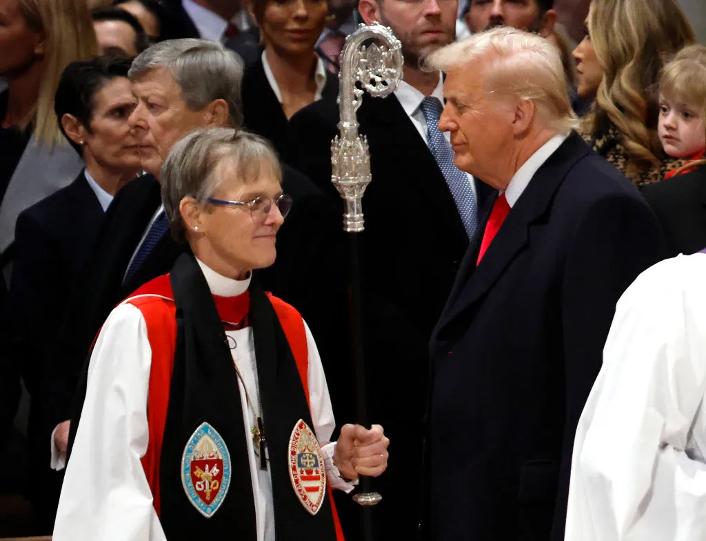 Bishop Mariann Edgar Budde Female bishop who confronted President Trump says she won’t apologize